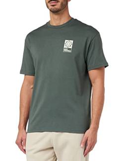 Jack Wolfskin Unisex Eschenheimer T-Shirt, Slate Green, S von Jack Wolfskin