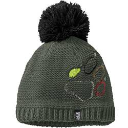 Jack Wolfskin Unisex Kinder Paw Knit Winter-Hut, Thyme Green, M von Jack Wolfskin