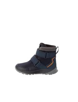 Jack Wolfskin Unisex Kinder Polar Bear Texapore Mid Vc K, Dark Blue / Red, 38 EU von Jack Wolfskin