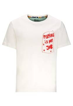 Jack Wolfskin Unisex Kinder Villi T-Shirt, Egret, 116 cm von Jack Wolfskin