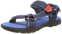 Jack Wolfskin Unisex Seven Seas 3 K Sandale, Blue/Red, 38 EU von Jack Wolfskin