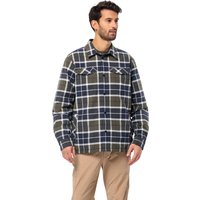 Jack Wolfskin VAN View Shirt Men Flanellhemd Herren XXL night blue 41 night blue 41 von Jack Wolfskin