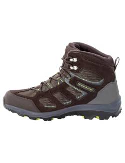 Jack Wolfskin Vojo 3 Texapore Mid (5592 Dark Brown / Lime) EU 42,5 von Jack Wolfskin