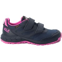 Jack Wolfskin Woodland Texapore Low VC Kids Wasserdichte Wanderschuhe Kinder 32 blau blue / pink von Jack Wolfskin