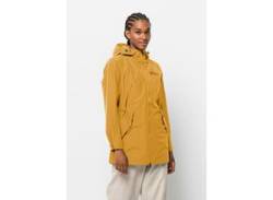 Outdoorjacke JACK WOLFSKIN "DAKAR PARKA W" Gr. L (42/44), gelb (curry) Damen Jacken Sportjacken von Jack Wolfskin