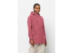 Outdoorjacke JACK WOLFSKIN "DAKAR PARKA W" Gr. XS (34), pink (soft, pink) Damen Jacken Sportjacken von Jack Wolfskin