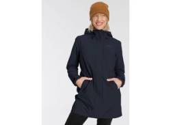 Parka JACK WOLFSKIN "KIOLA" Gr. S (36), blau (marine) Damen Jacken Sportjacken von Jack Wolfskin