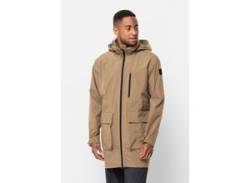 Parka JACK WOLFSKIN "NORDEN PORT PARKA M" Gr. XL (54/56), beige (sand, storm) Herren Jacken Parkas von Jack Wolfskin