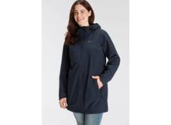 Parka JACK WOLFSKIN "SOLAIA PARKA W" Gr. 42, blau (night blue) Damen Jacken Sportjacken von Jack Wolfskin