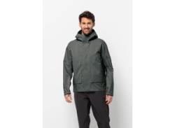 Regenjacke JACK WOLFSKIN "WANDERMOOD 3L JKT M" Gr. XXL (58), grün (slate, green) Herren Jacken Outdoorjacken von Jack Wolfskin