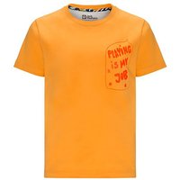 T-Shirt VILLI T K in orange pop von Jack Wolfskin