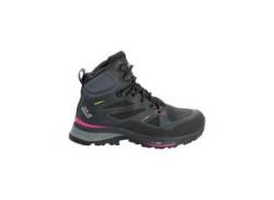 Trekkingschuh JACK WOLFSKIN "FORCE TREKKER TEXAPORE MID W" Gr. UK 3,5 - EU 36, Normalschaft, pink (black, pink) Schuhe Damen von Jack Wolfskin