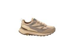 Wanderschuh JACK WOLFSKIN "TERRAVENTURE TEXAPORE LOW M" Gr. UK 7,5 - EU 41, Normalschaft, beige (sand, storm) Schuhe Herren von Jack Wolfskin