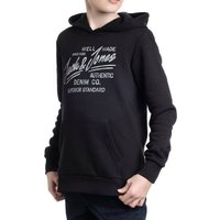 Jack & Jones Junior Kapuzenpullover Basic Pullover, mit Printdruck von Jack & Jones Junior