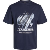 Jack & Jones Junior T-Shirt - Jcotint Tee SS Crew Neck JNR - 152 - für Männer - Größe 152 - blau von Jack & Jones Junior