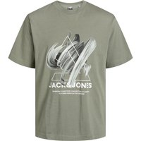 Jack & Jones Junior T-Shirt für Kinder - Jcotint Tee SS Crew Neck JNR - für Jungen - grün von Jack & Jones Junior