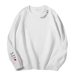 Jacklin F Benutzerdefiniertes Mama Gesticktes Sweatshirt mit Kindernamen, Individuelle Mama-Sweatshirts für Frauen, Muttertagsgeschenk für Mama, Oma von Jacklin F