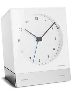 Alarm Clock Analog Funk white von Jacob Jensen