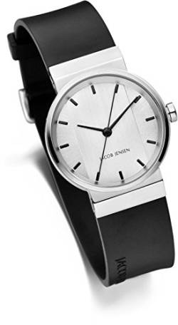 JACOB JENSEN Unisex-Armbanduhr Analog Quarz Kautschuk JACOB JENSEN NEW SERIES NO. 747 von Jacob Jensen