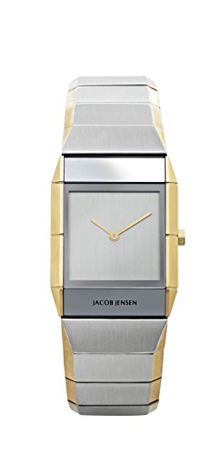 JACOB JENSEN Unisex-Armbanduhr JACOB JENSEN SAPPHIRE Analog Quarz Edelstahl 563 von Jacob Jensen