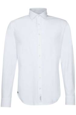 Jacques Britt Smart Business Perfect Fit Jerseyhemd weiss, Einfarbig von Jacques Britt