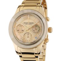 Jacques Lemans 1-2151H Venice Damenuhr Chronograph 38mm 5ATM von Jacques Lemans