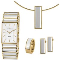 Jacques Lemans Schmuckset Jacques Lemans Damen-Uhren-Sets Analog Quarz von Jacques Lemans