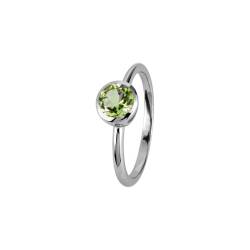 Ring Sterlingsilber mit Peridot von Jacques Lemans