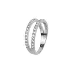 Ring Sterlingsilber mit Topasen von Jacques Lemans