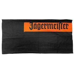 BestPlug Original Tuch Loom-Schal von Jägermeister ® Tube Scharf mit Jägermeister -Schriftzug - schwarz, orange von Jägermeister