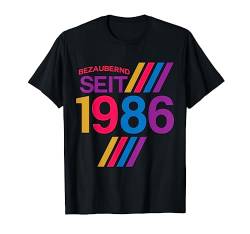 Bezaubernd seit 1986 Frau Jahrgang Geschenk 35. Geburtstag T-Shirt von Jahre Geburtstag Geschenk Männer Frauen
