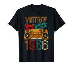 Geschenk zum 56. Geburtstag – Vintage 1966 T-Shirt von Jahre Geburtstag Geschenk Retro Vintage