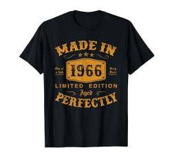 Made In 1966 58 Jahre Lustig Geschenk 58. Geburtstag Mann T-Shirt von Jahrgang 1966 58. Geburtstag für Männer Frauen
