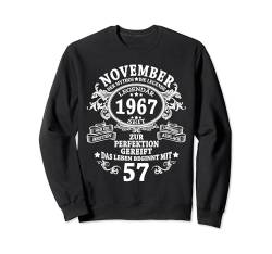 Mann Mythos Legende November 1967 57 Jahre Lustig Geschenk Sweatshirt von Jahrgang 1967 57. Geburtstag für Männer Frauen
