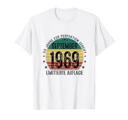 Jahrgang September 1969 Lustig Geschenk 55. Geburtstag Mann T-Shirt von Jahrgang 1969 55. Geburtstag für Männer Frauen