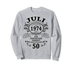 50. Geburtstag Geschenk Mann Mythos Legende Juli 1974 Sweatshirt von Jahrgang 1974 50. Geburtstag für Männer Frauen