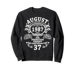 Mann Mythos Legende August 1987 37 Jahre Lustig Geschenk Sweatshirt von Jahrgang 1987 37. Geburtstag für Männer Frauen