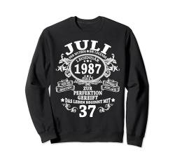 Mann Mythos Legende Juli 1987 37 Jahre Lustig Geschenk Sweatshirt von Jahrgang 1987 37. Geburtstag für Männer Frauen