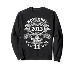 Mann Mythos Legende November 2013 11 Jahre Lustig Geschenk Sweatshirt von Jahrgang 2013 11. Geburtstag Junge Mädchen