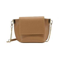 Jalene Women's Crossbody Bag, Dunkelbeige von Jalene