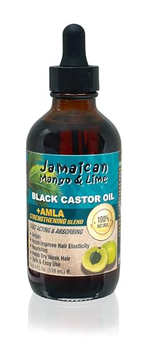 Jamaican Mango & Lime Black Castor Oil Amla 118 ml von Jamaican Mango & Lime