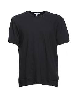 James Perse Herren S/S Crew Tshirt T-Shirts, Schwarz (Black BLK), X-Large (Size:4) von James Perse