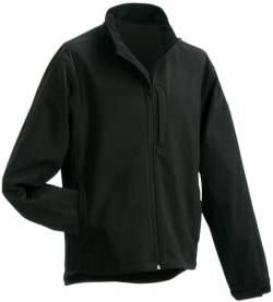 J&N - trendige Herren Softshell-Jacke (JN135) XL,Schwarz von James & Nicholson