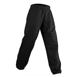 JAMES & NICHOLSON Jogginghose aus formbeständiger Sweat-Qualität (M, black) von James & Nicholson