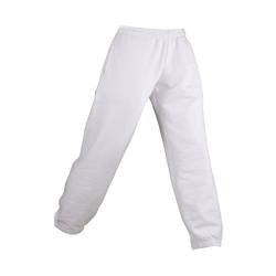 JAMES & NICHOLSON Jogginghose aus formbeständiger Sweat-Qualität (XXL, white) für Kinder von James & Nicholson