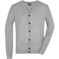 James & Nicholson Cardigan Klassische Herren Strickjacke Men's Cardigan JN668 von James & Nicholson