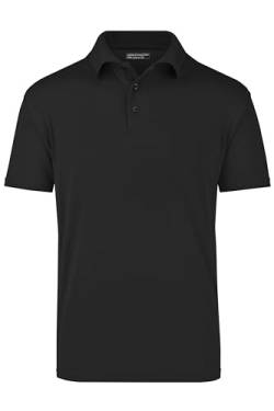 James & Nicholson Cooldry Polo - Atmungsaktives Funktions-Poloshirt für Damen und Herren | Farbe: Black | Grösse: L von James & Nicholson