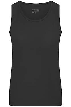 James & Nicholson Damen Funktions-Tanktop - Leicht-tailliertes und Funktionelles Top für Sport und Freizeit | Farbe: Black | Grösse: S von James & Nicholson