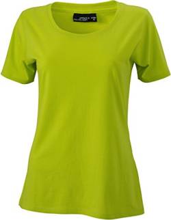 James & Nicholson Damen Ladies' Basic-T T-Shirt, Gelb (Acid-Yellow), 44 (Herstellergröße: 3XL) von James & Nicholson