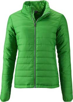 James & Nicholson Damen Ladies' Padded Jacket Jacke, Grün (Green), 40 (Herstellergröße: XL) von James & Nicholson